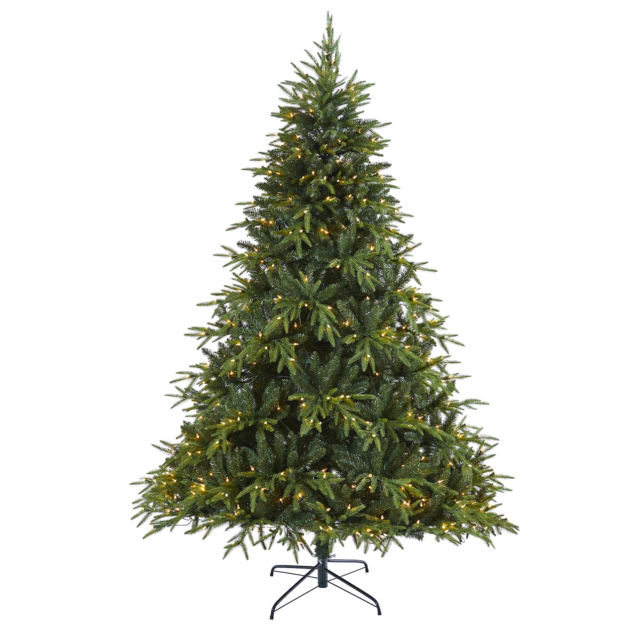 7ft. Pre-Lit Colorado Mountain Fir Artificial Christmas Tree, Clear LED Lights